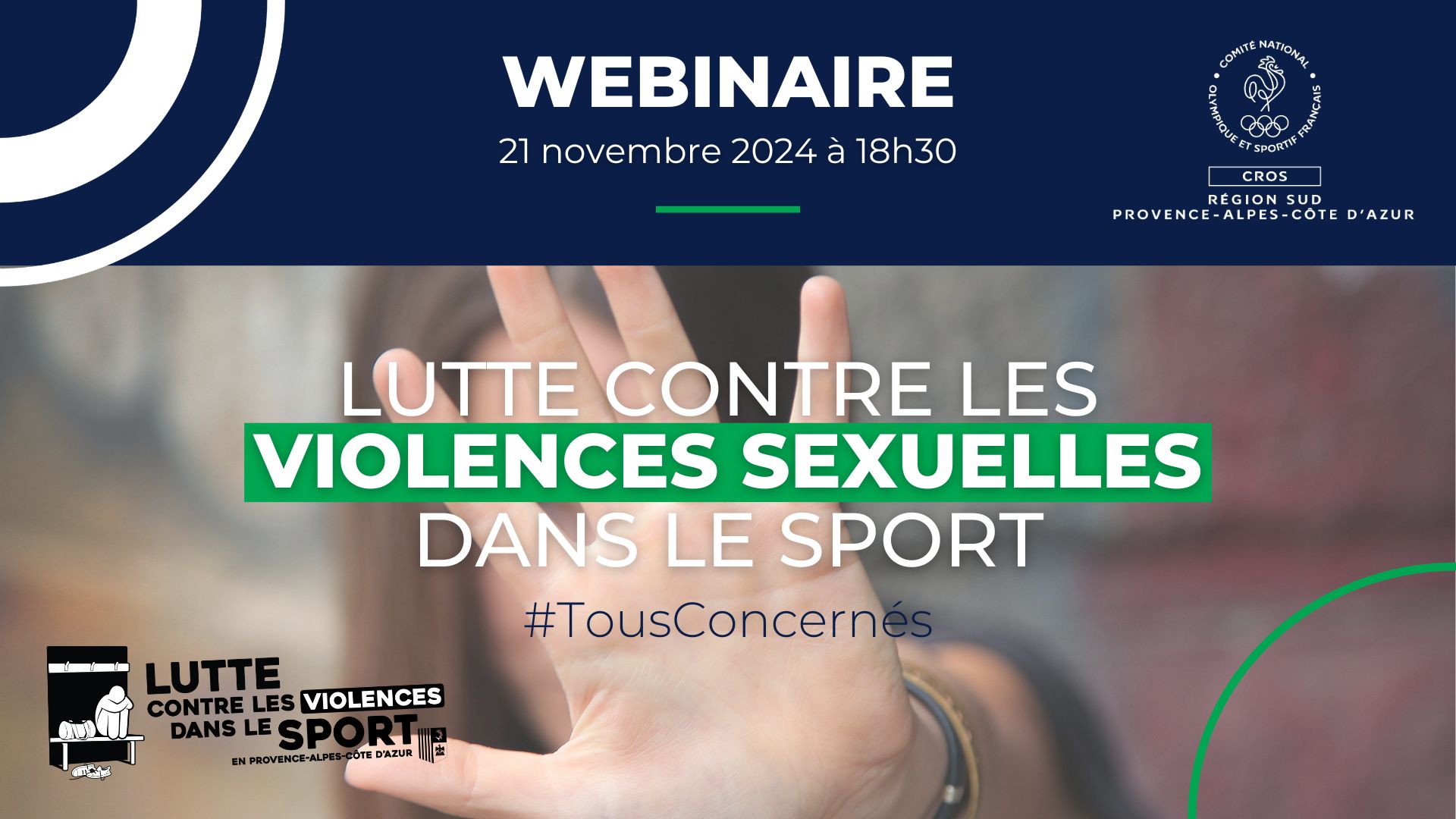 [ 2024 ] Webinaire Lutte contre les violences sexuelles dans le sport : le replay