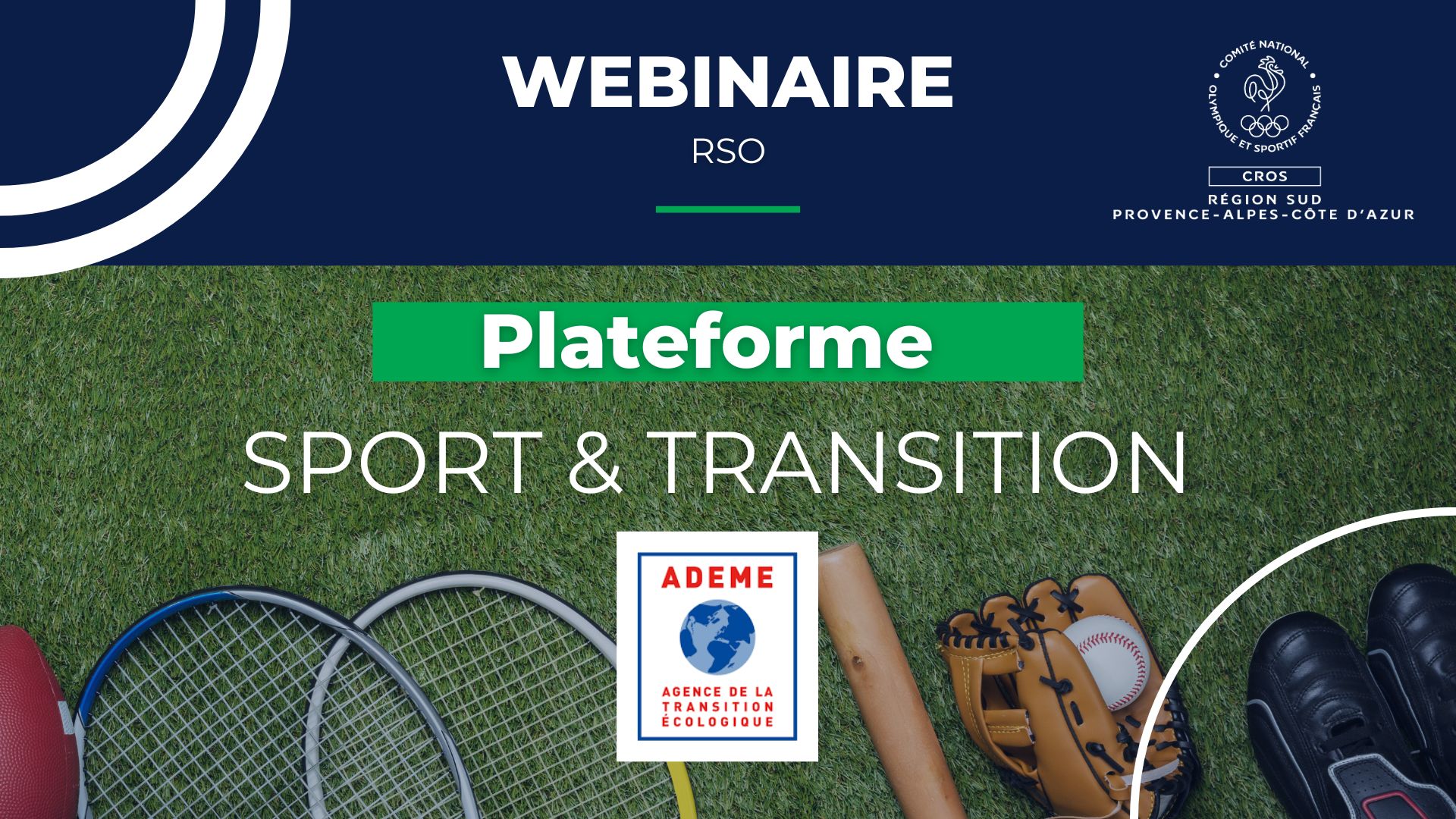 Webinaire RSO ⎮ La plateforme sport et transition de l'ADEME